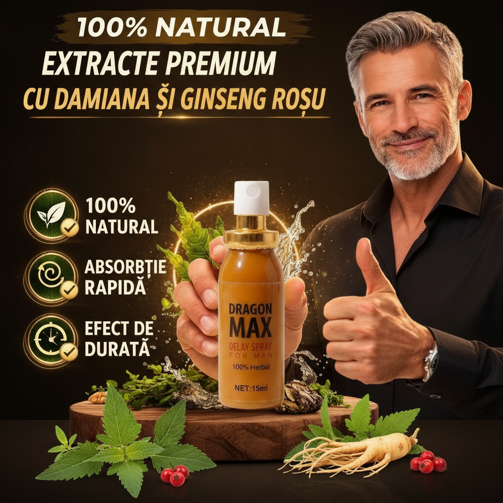 Dragon Max — 100% natural, extracte premium